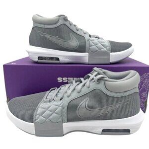 Nike Lebron‎ Witness 8 VIII Grey Men's Sz 10 Basketball Shoes